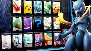 Pokken Tournament All Pokemon Characters Unlocked (Complete Character Roster - Main Game)