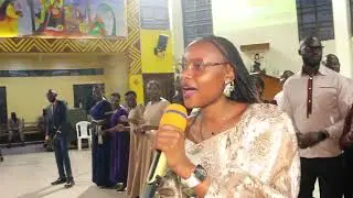 Solo Artist Abigael Mumbua at Tassia Parish During music extravaganza