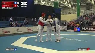 119 R-16 M+80kg 🔵 RAWY Ahmad EGY vs 🔴 ATESLI Emre kutalmis TUR I Manchester 2022 World Taekwondo GP
