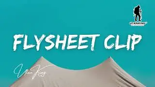 📎 Flysheet Tent Clip | utanking, C-FlyClip (Tarp Klip)
