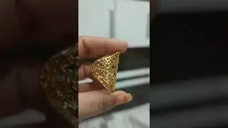 Adjustable finger ring new look