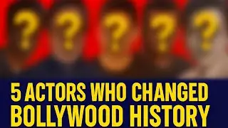 These 5 Actors Changed Bollywood History. #youtube #youtubevideo #youtubevideos #bollywood #movie 