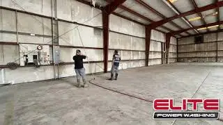 Elite Power Washing - Warehouse Cleaning in 4K