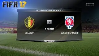 FIFA 17 - Belgium vs. Czech Republic @ O Dromo