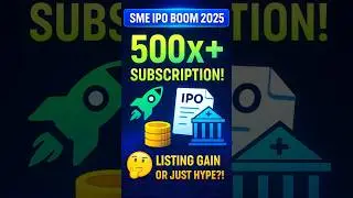 Top 10 SME IPOs 2025 🚀 | 500x+ Subscription! | Listing Gain or Hype? #valueinvesting #stockmarket