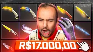 Depositei 17 MIL REAIS na conta do meu AMIGO e deu MUITO BOM 🍀🔥 ( PROFIT no CSGO.NET )