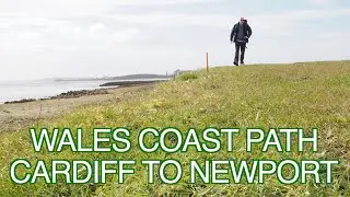 Cardiff to Newport | Wales Coastal Path | Olympus E M5 Mark III Vlog
