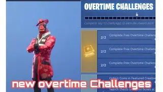Fortnite New Overtime Challenges | New Outfits |Heartbreaker | Skully | Free Heartspan Glider Item