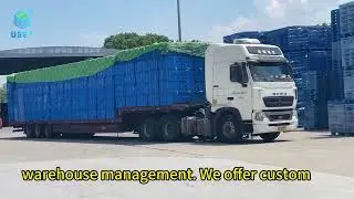 Shipment of Plastic Turnover Boxes, Plastic Folding Boxes and Plastic Pallets Shipment Preparation