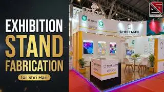 Shri Hari Dyes & Chemicals (India) -Exhibition Booth Design & Fabrication Service by Event Squad 360