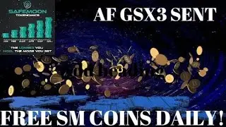 CRYPTO NEWS:SAFEMOON FREE COINS DAILY! TRUST WALLET/APOLLO FINTECH SENDS GSX3 TO HODLERS-FREE COINS!