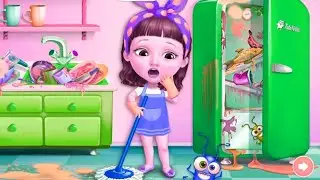 Fun Care Kids Game Sweet Baby Girl Cleanup 5 Messy House Makeover Fun Cleaning Games For Girls😄😄
