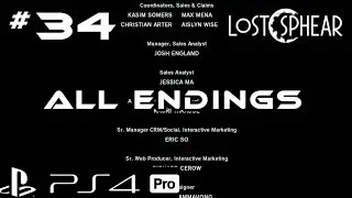 Lost Sphear I Part 34 - ALL Endings & After Credits Cutscenes I PS4 Pro