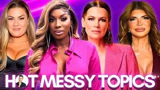 Wendy Osefo Dropped, Teresa&rsquo;s Reunion & RHOM Drama! | Hot Messy Topics