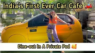 India's First Ever Car Cafe | Maple Pods | Honest Review | Private Dineout | #explorewithhenu