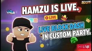 🔴STUMBLE GUYS LIVE BLOCK DASH IN CUSTOM PARTY. HAMZU IS LIVE|#stumbleguys Update 0.94 SERVER Inw