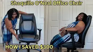 SHAQUILLE O’NEAL NEREUS EXECUTIVE SEATING | OFFICE DEPOT | BIG AND COMFORTABLE OFFICE CHAIR