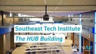 See MacroAir Large Fans in a Collaborative Learning Space!