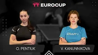 11:25 Olena Pentiuk - Vasylysa Kanunnikova 29.12.2025 TT Euro.Cup Women Ukraine Star. TABLE 3с