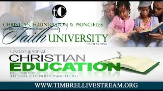 Jan 11, Jan 2026 Faith University Christian Education, Healing a Man Born Blind