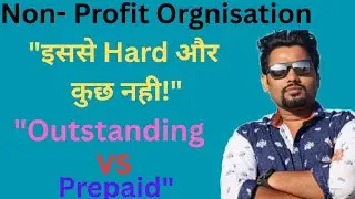 Non Profit Orgnisation | Question 13 based On Outstanding and Prepaid expense | Class12th | 12th HSC