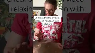 Relaxing handpan meditation - no talking #calming #relaxing #handpan #meditation #meditators