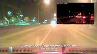 2 Smart Dash Camera DVR Night Driving DashCamUSA.com