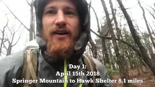 Appalachian Trail Hike: Springer Mountain to Neels Gap