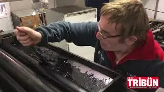 Ofset matbaa makinesinin &ccedil;alışma prensibi...