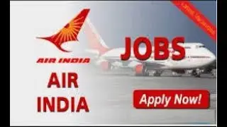 Air India Recruitment 2020 | All India Jobs | Air India Vacancy 2020 | Air India Latest Vacancy 2020