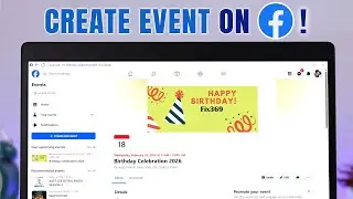 How To Create A Facebook Event! [2026 Latest Guide]