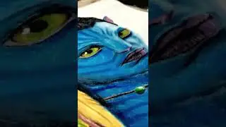 Drawing neytiri. Avatar 2 drawing 💙🥶. Drawing Avatar 2 the way of water.