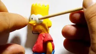 how to make simpson in polymer clay