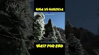 Giga VS Godzilla Fight 🔥 ARK Primal Fear Redwood Survival #ark #viralshorts #viral #arksurvival