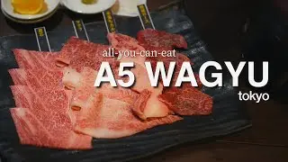 Where to get premium, all-you-can-eat A5 wagyu in Tokyo ($52)