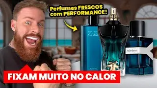 6 PERFUMES FRESCOS que FIXAM BEM mesmo no Calor | Perfumes Masculinos PODEROSOS pra Dias Quentes