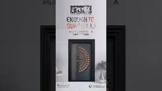 Petra Premium Steel Doors #steeldoors #home #doormaterial