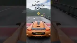 Early 2000's super cars brake test  125MPH-0MPH Forza horizon 5