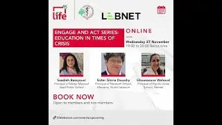 Engage and Act Series - Education in Times of Crisis, Online