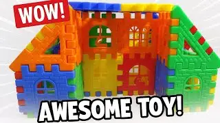 Building a Colorful House | Boosting Kids&rsquo; Creativity and Skills 🧩🏠