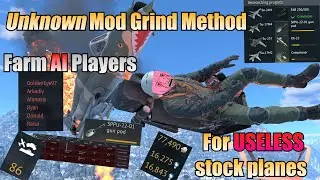 How To Unlock Modifications For Useless Stock Planes - War Thunder