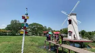 TM Farm House Afternoon Walk [PART 2] - Yangon, Myanmar - Walking Tour, Countryside Myanmar Tea Shop