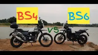 BS4 vs BS6 Royal Enfield Himalayan | Exhaust Note | All differences
