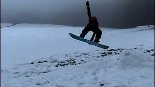 Hitting jumps at the local spot 🔥 #jump #viral #snowboarding #snow #tricks #shorts #viralvideo #like