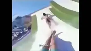 Fly, My Wings Waterslide Meme