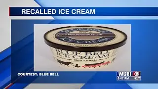 Blue Bell has a recall on ice cream flavor in the Southeastern states