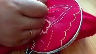 Kosida stich #embroidery #handbroidery #stich