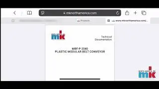 How mk North America's QR Codes Are Revolutionizing Conveyor Support