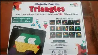Magnetic Puzzles Triangles🔺| Best Board Game