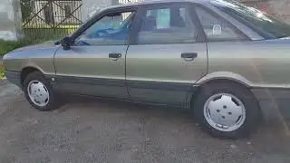 Audi 80 1.6 tdi  prezentacja. CZAR MINIONYCH  LAT 😀